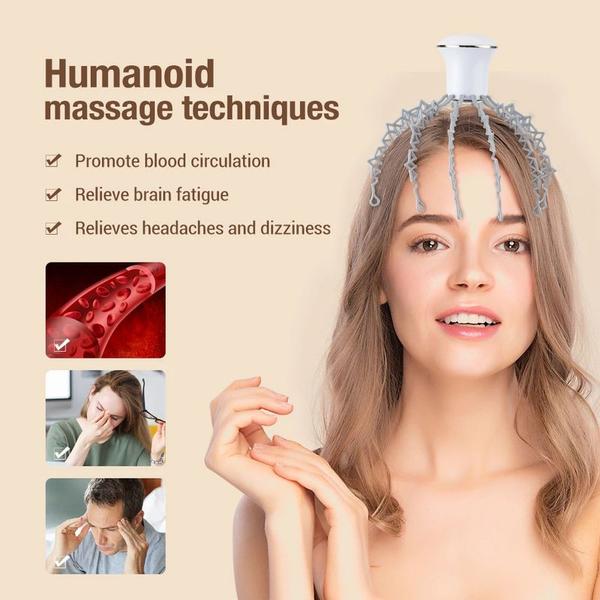 Massageador Capilar Aliviar a tensão e Promove um bom sono - Hq Imagem de Massageador Capilar Aliviar a tensão e Promove um bom sono
