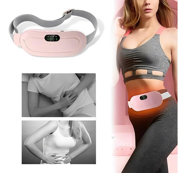 Massageador Cinta Eletrica Vibratória Alivio dores Cólica - ZEM Imagem de Massageador Cinta Eletrica Vibratória Alivio dores Cólica