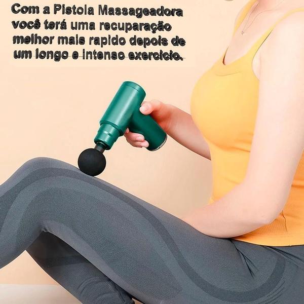 Imagem de Massageador Corporal Elétrico Portátil Profissional Muscular