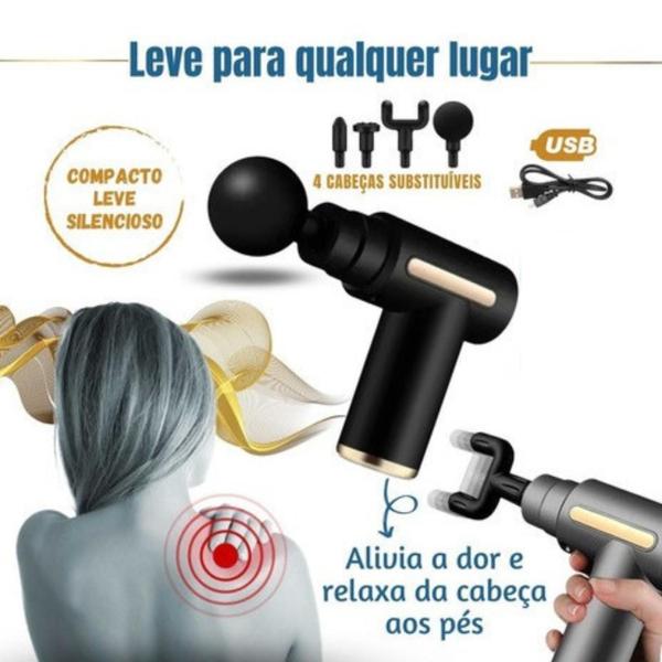 Imagem de Massageador Corporal Elétrico Portátil Profissional Muscular