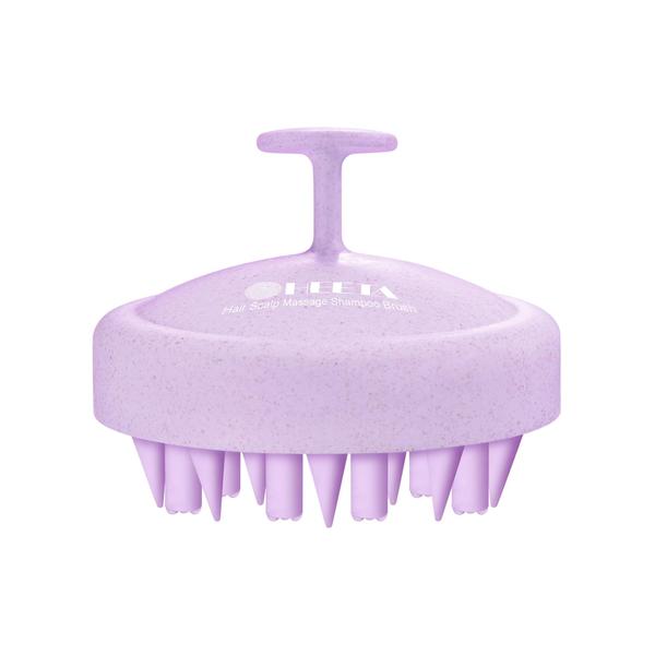 Imagem de Massageador de couro cabeludo HEETA Hair Growth Shampoo Brush Purple