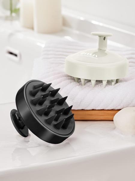 Imagem de Massageador de couro cabeludo HEETA Hair Scalp Brush para crescimento de cabelo x2