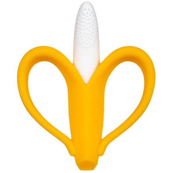 Imagem de Massageador De Gengiva Banana Amarela- Buba