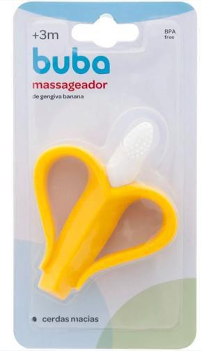 Imagem de Massageador de gengiva banana Buba