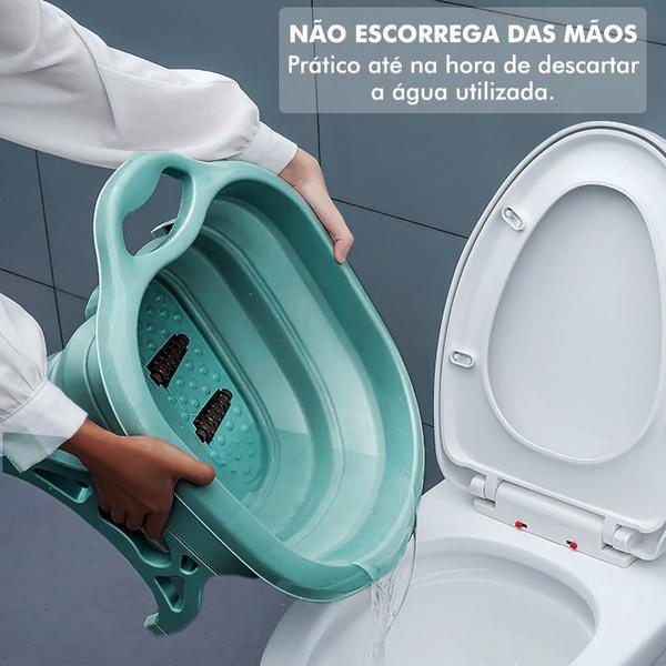 Imagem de Massageador de Pes Aparelho bacia Silicone Massagem