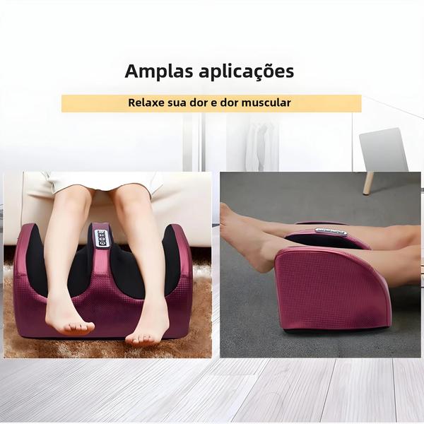 Imagem de Massageador de Pés com Terapia Elétrica e Vibração - Alivia Fadiga e Melhora a Circulação