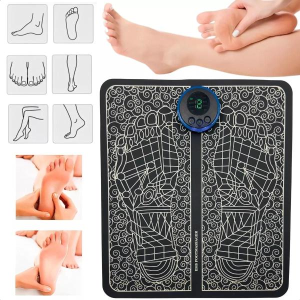 Imagem de Massageador de Pés Ems Preto - Magnético e Digital