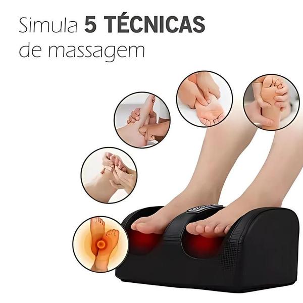 Imagem de Massageador De Pés Portátil Com Função De Aquecimento