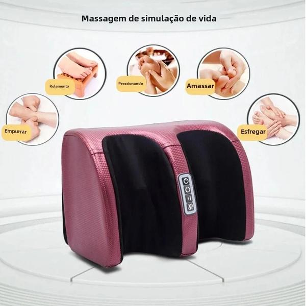 Imagem de Massageador de Pés Shiatsu Elétrico com Aquecimento - Relaxamento Muscular Profundo