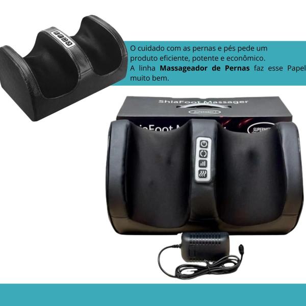 Imagem de Massageador De Pés Shiatsu Shia Foot Bivolt Para Relaxar