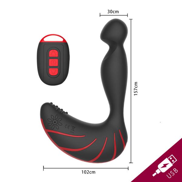 Imagem de Massageador de próstata com 30 modos de vibração - Premium