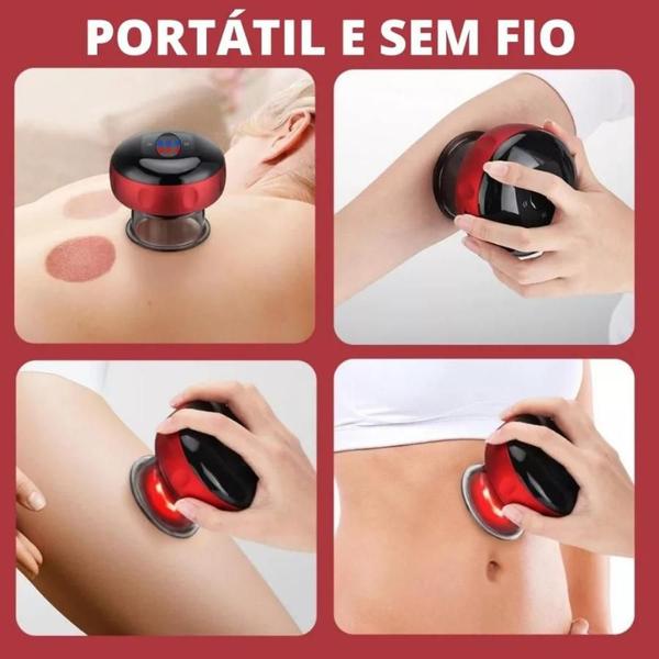 Imagem de Massageador Elétrico com Ventosas para Terapia Corporal