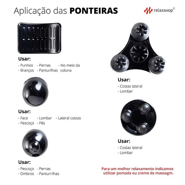 Imagem de Massageador Elétrico Corporal Easy Pro sem Fio Profissional