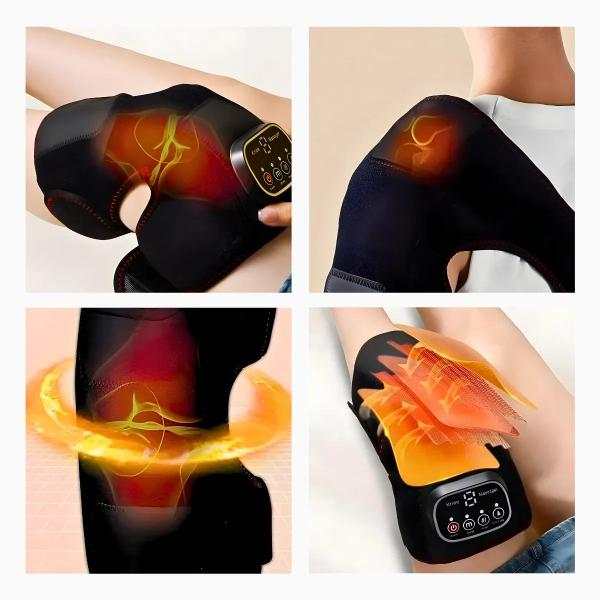 Imagem de Massageador Elétrico Muscular Recarregável USB Portátil