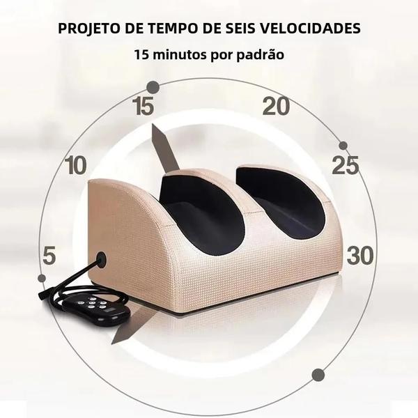 Imagem de Massageador Elétrico para Pernas - Relaxamento Muscular e Alivio da Dor