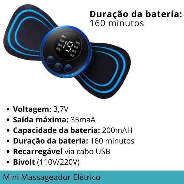 Imagem de Massageador Elétrico Portátil com Design Ergonômico Moderno