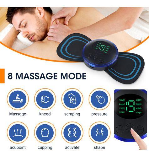 Imagem de Massageador Elétrico Portátil para o Pescoço - Alívio Cervical com Tecnologia EMS