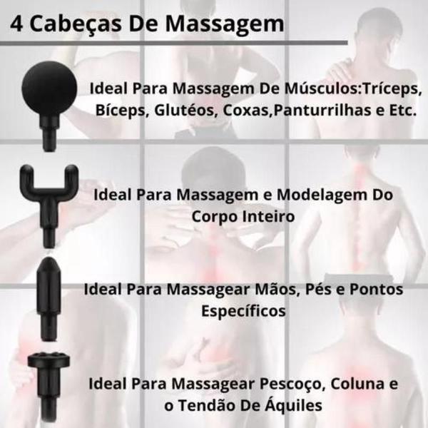 Imagem de Massageador Elétrico Profissional Muscular Massageador