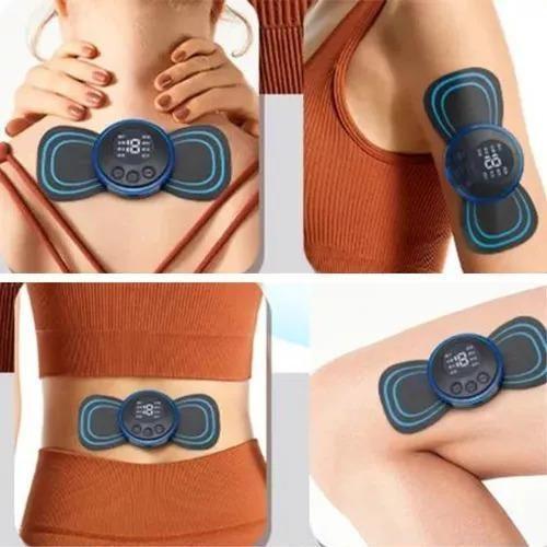 Imagem de Massageador Elétrico Recarregável EMS USB  Alívio Muscular