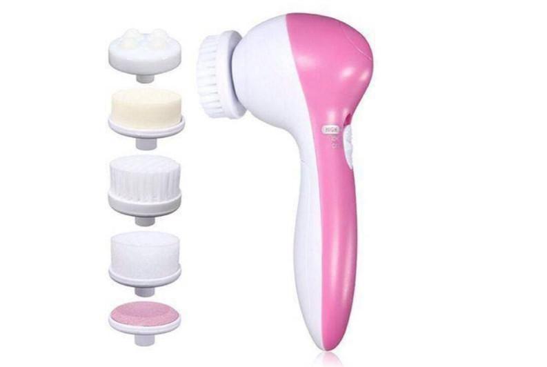 Imagem de Massageador Facial Corporal E Limpeza De Pele 5 In 1