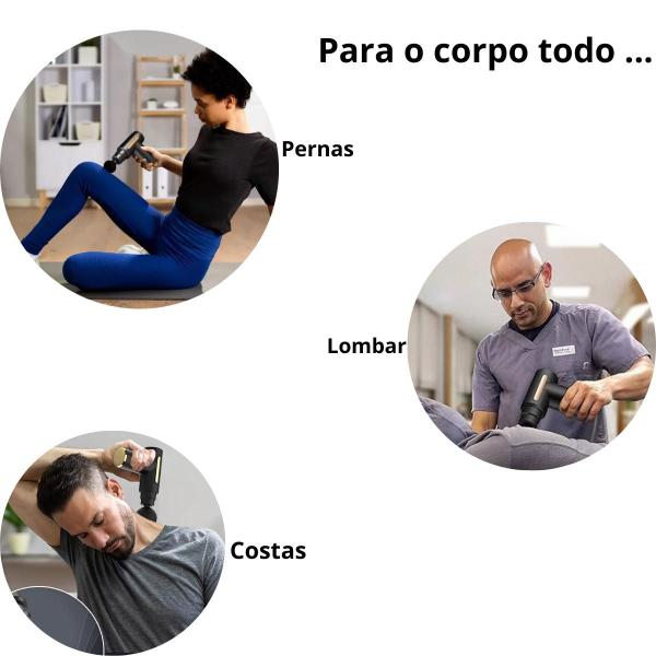 Imagem de Massageador Miofascial Portátil Premium Silencioso