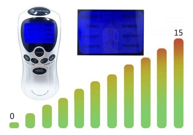 Imagem de Massageador Muscular Elétrico Digital Acupuntura Fisioterapia Therapy Machine