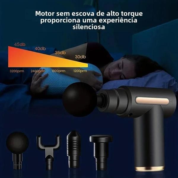 Imagem de Massageador Muscular Elétrico Portátil - Multifuncional e Relaxante