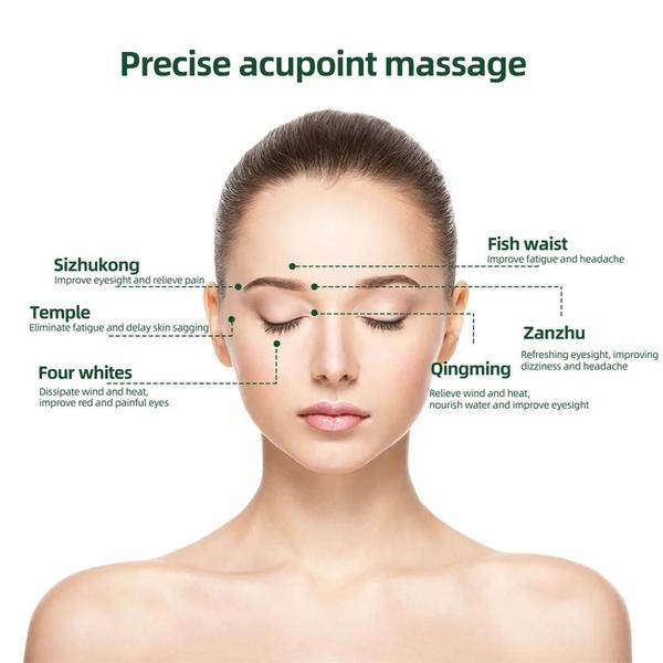 Imagem de Massageador Ocular Inteligente com 9 Modos e Terapia Magnética - Alivia a Fadiga