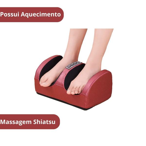 Imagem de Massageador para Pés Shiatsu Shia Foot Massager Bivolt