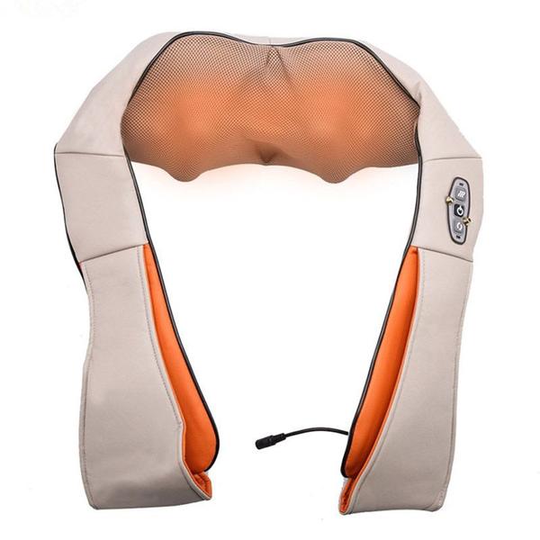 massageador para pescoço, costas, ombros e pernas. com calor, massagem de amassar profunda, e um design flexível leve - MASSAGER Imagem de massageador para pescoço, costas, ombros e pernas. com calor, massagem de amassar profunda, e um design flexível leve