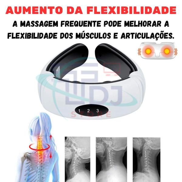 Imagem de Massageador Portátil De Pescoço Coluna Cervical Lombar Pelve