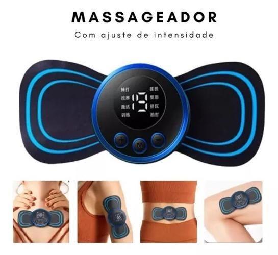 Imagem de Massageador Portátil EMS - Alívio de Dores - 8 Modos