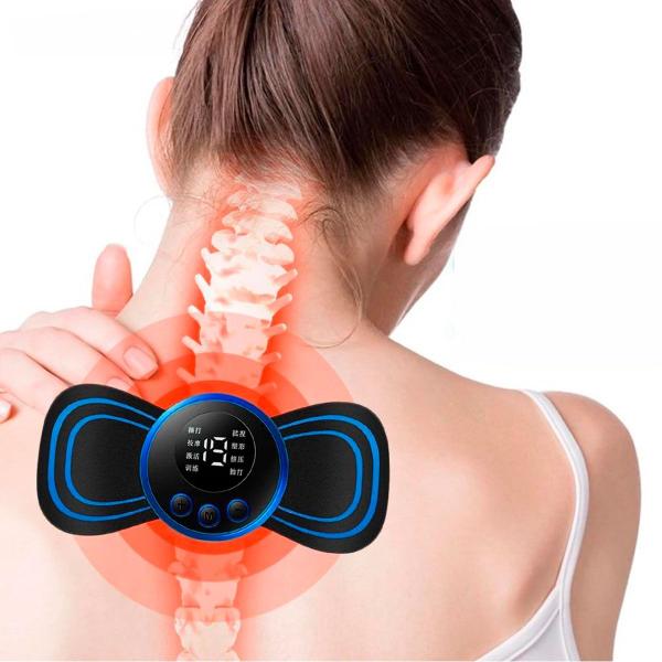 Massageador Portátil Recarregável Para Dores Musculares E Nas Costas - Alzza Imagem de Massageador Portátil Recarregável Para Dores Musculares E Nas Costas