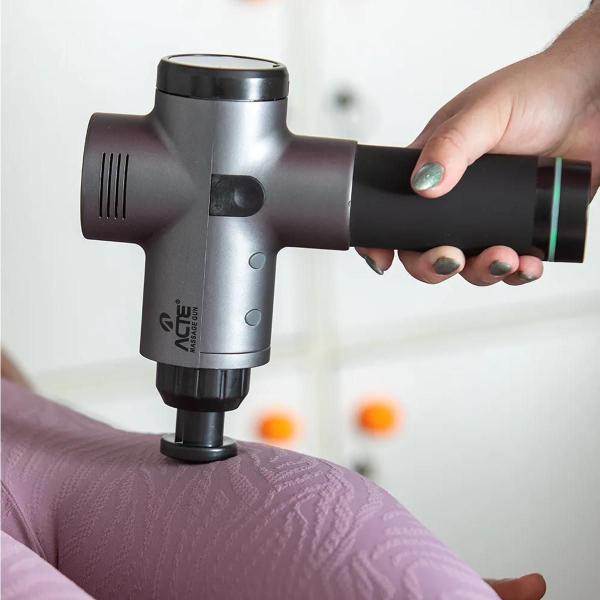 Imagem de Massageador Profissional Massage Gun Prata R16-P Acte Sports