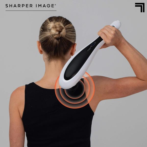 Imagem de Massageador Sharper Image, tecido profundo sem fio, pescoço e costas