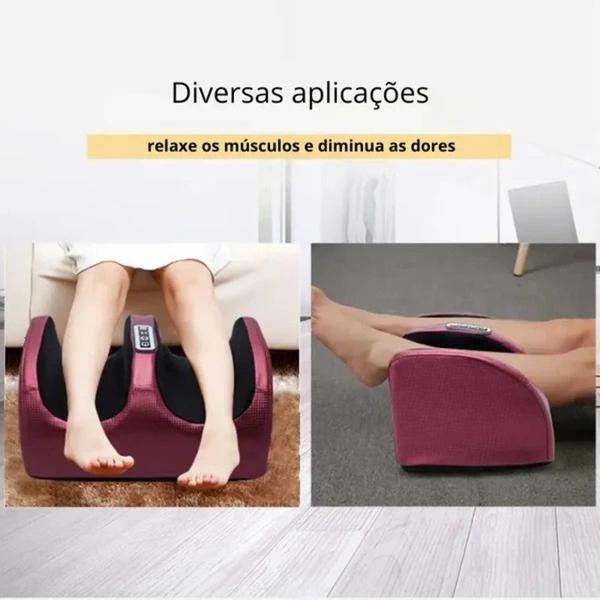 Imagem de Massageador Shiatsu com Aquecimento para Pés e Panturrilhas