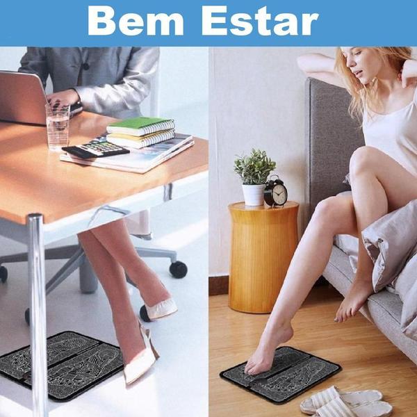 Imagem de Massageador Tapete Eletrico Pes Perna Corpo Reflexologia