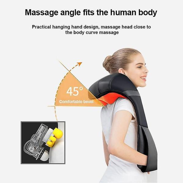 Imagem de Massageador Wokex Neck Cervical Electric 3 Velocidades Preto Azul