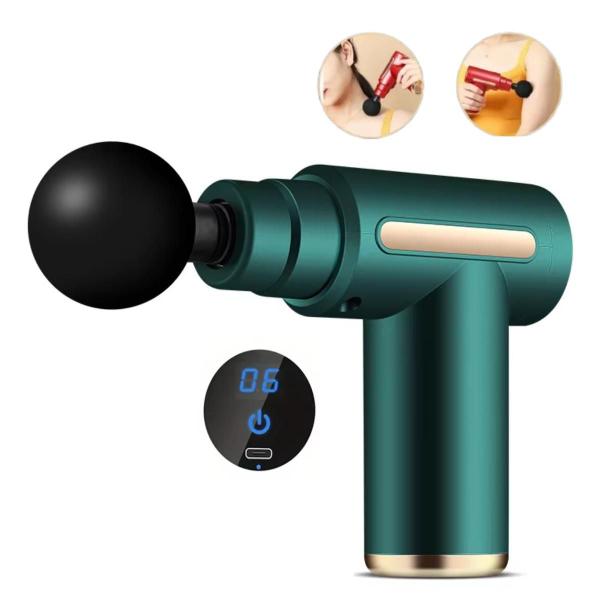 Massagem Terapêutica: Pistola Massageadora Original e Potente - F7 Variedades Imagem de Massagem Terapêutica: Pistola Massageadora Original e Potente