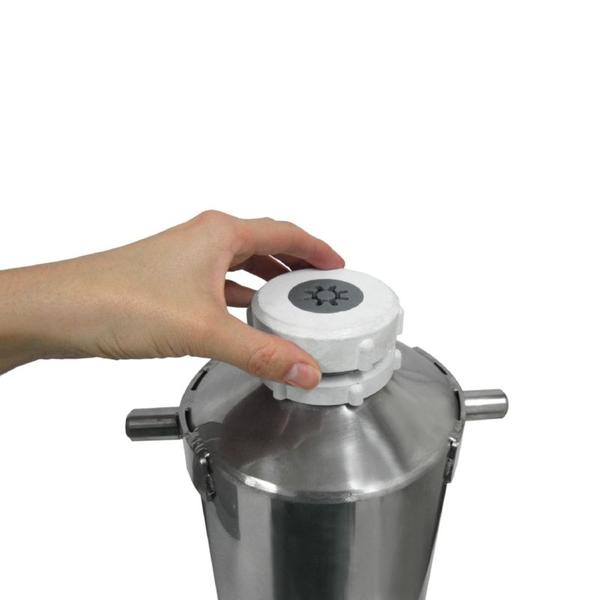 Masseira Maquina De Churros Vertical 6kg Inox - Metvisa - MCV06 Imagem de Masseira Maquina De Churros Vertical 6kg Inox - Metvisa - MCV06