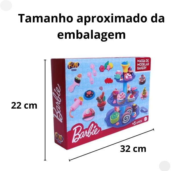 Imagem de Massinha De Modelar Barbie Bakery F0137-8 - Fun