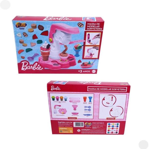 Imagem de Massinha De Modelar Barbie - Sorveteria - F0137-9 - Fun