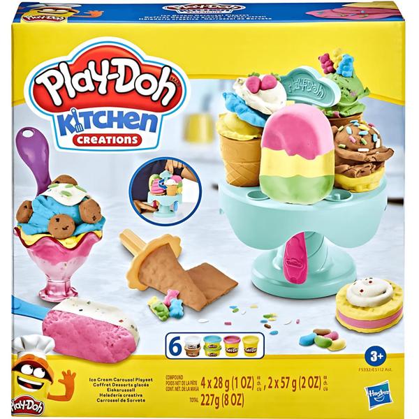 Imagem de Massinha de Modelar Carrosel de Sorvete Play Doh - Hasbro