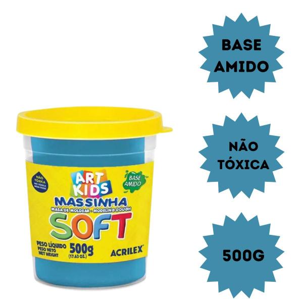 Imagem de Massinha de modelar com 500g - acrilex