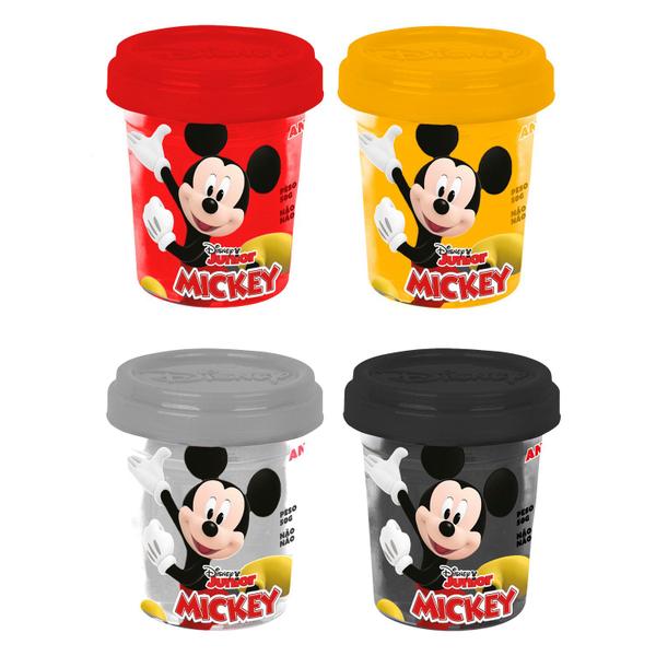 Imagem de Massinha De Modelar Da Mickey Mouse Pets Brinquedo Sensorial Disney Original Com Acessórios E Moldes Animais - Cotiplás