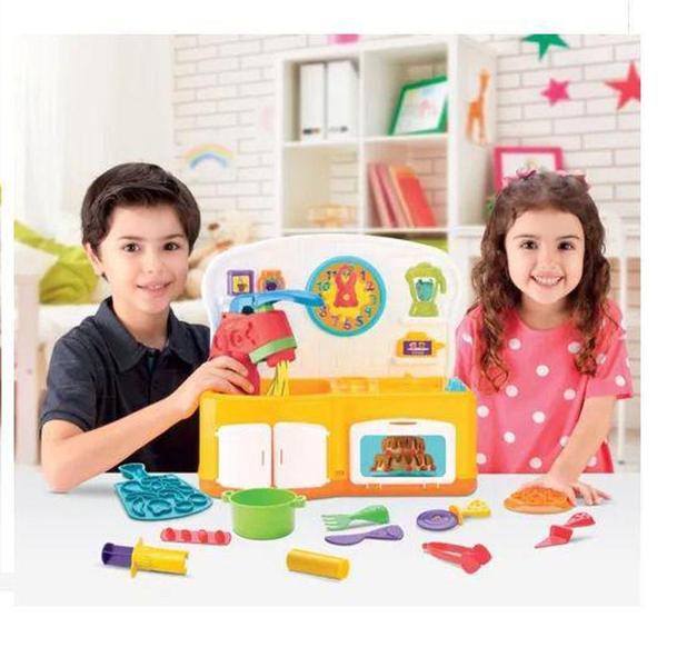 Imagem de Massinha De Modelar Kitchen Cozinha Brinquedo Divertoys