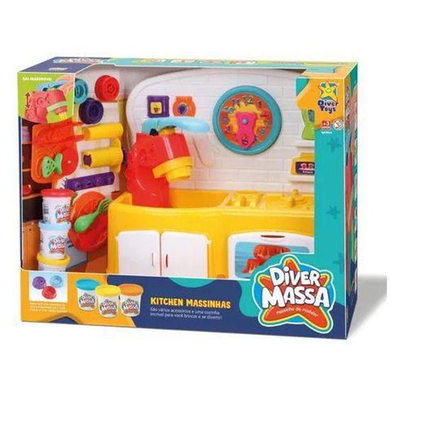 Imagem de Massinha De Modelar Kitchen Cozinha Brinquedo Divertoys