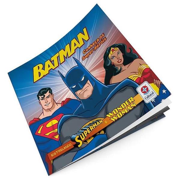 Imagem de Massinha De Modelar Livro Batman Com Massa Estrela