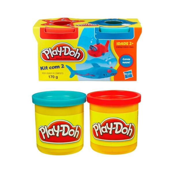 Imagem de Massinha De Modelar Play-doh 2 Potes Hasbro