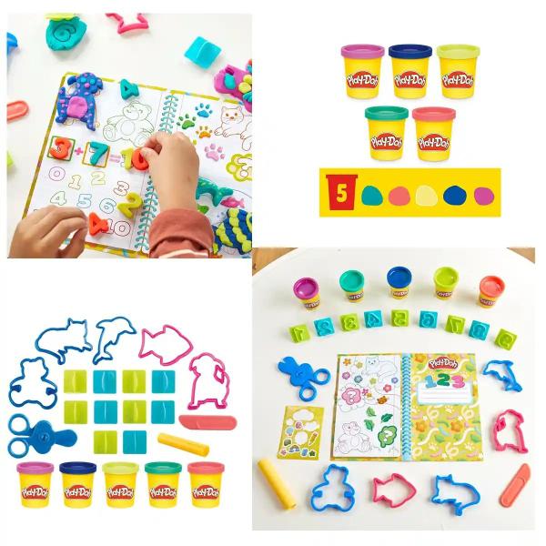 Imagem de Massinha de Modelar Play-Doh - Conjunto Brincar e Aprender - Hasbro